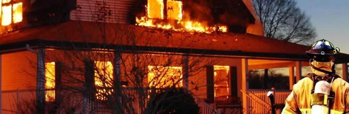 fire damage repair emergency response at a residential property affected by an active house fire in Detroit, MI